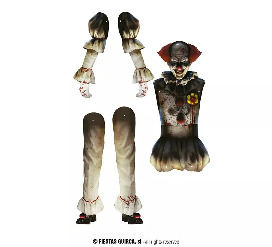 Translation missing: pt-PT.Pegatina de Payaso Tenebroso de 180 cm