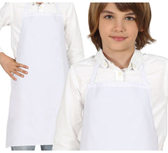 Avental de Cozinheiro Infantil Branco