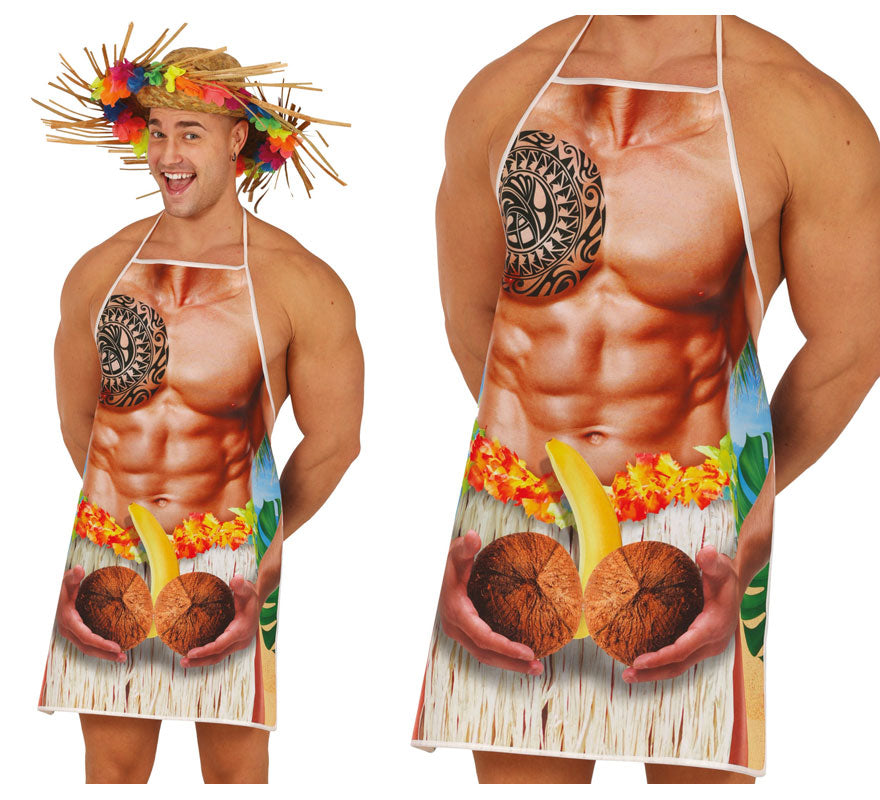 Translation missing: pt-PT.Delantal de Hawaiano musculoso adulto