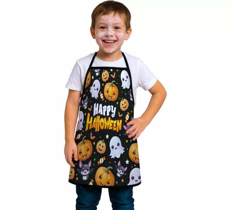 Translation missing: pt-PT.Delantal Happy Halloween infantil