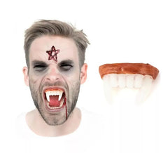 Prótese Vampiro FX com presas longas