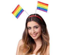 Faixa de cabeça Bopper com bandeira do orgulho adulto