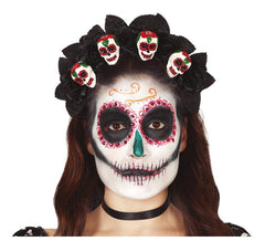 Diadema com 4 caveiras