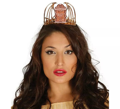 Diadema con adorno de Lápida