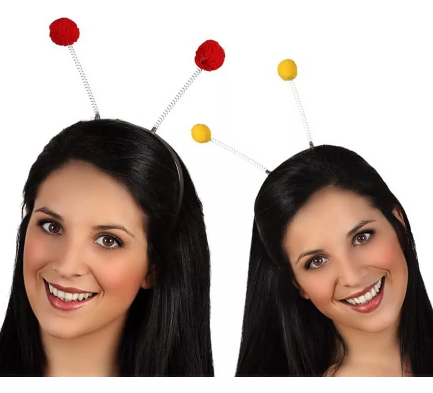 Translation missing: pt-PT.Diadema con antenas en 2 colores surtidos
