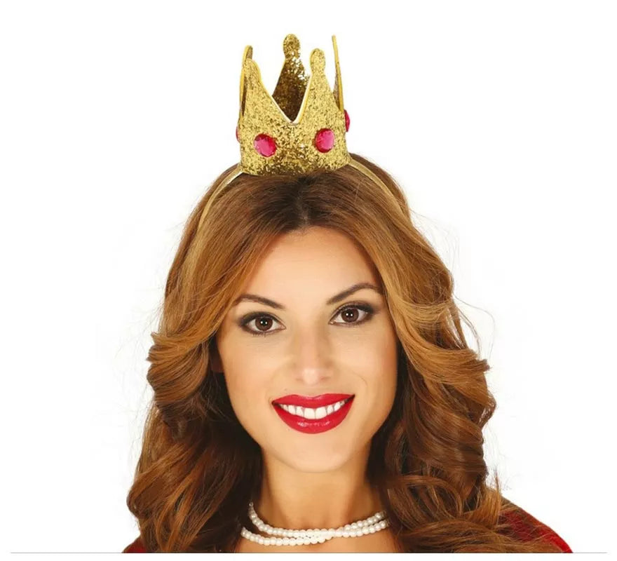 Translation missing: pt-PT.Diadema con Corona Dorada