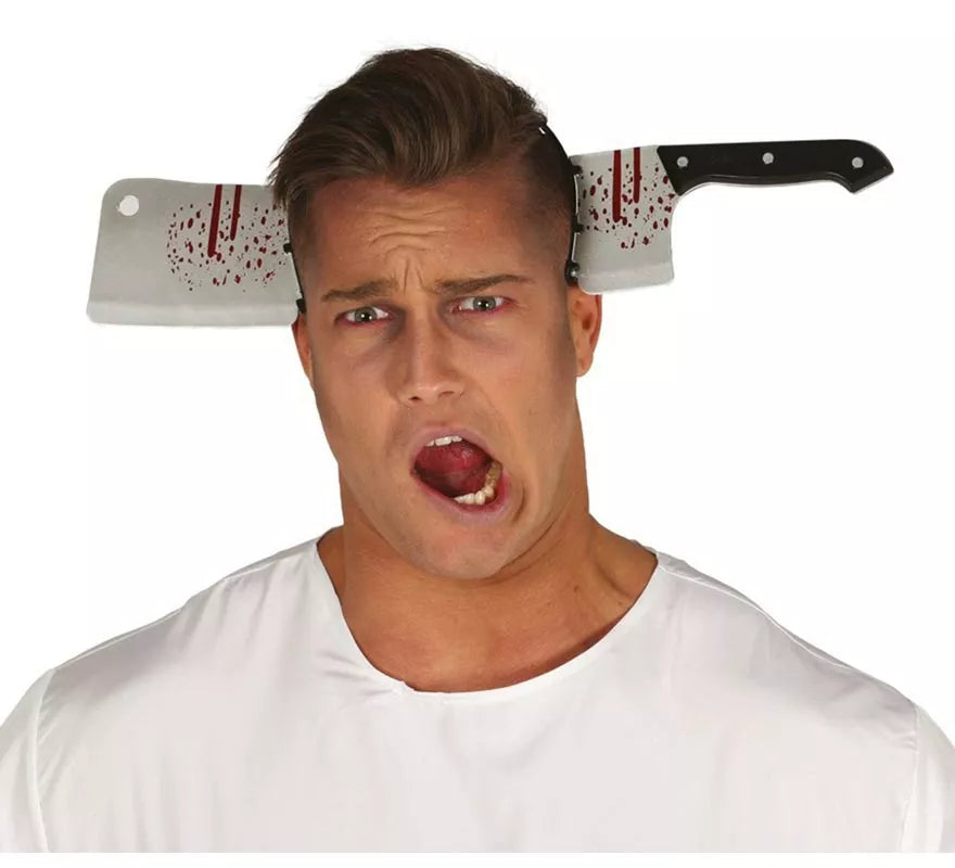Translation missing: pt-PT.Diadema con Cuchillo Carnicero y Sangre