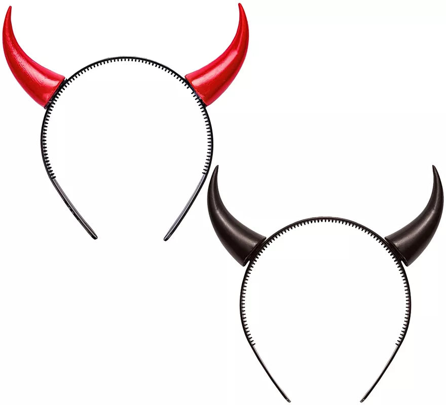Translation missing: pt-PT.Diadema con Cuernos de Diablo en varios colores