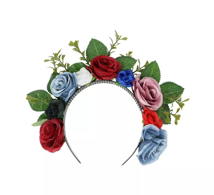 Translation missing: pt-PT.Diadema con Flores y Hojas