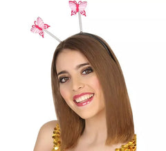 Tiara com borboletas