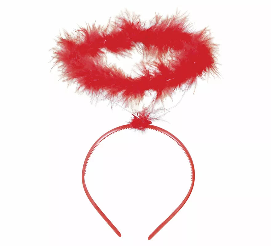 Translation missing: pt-PT.Diadema de Ángel Halo con Aureola Roja