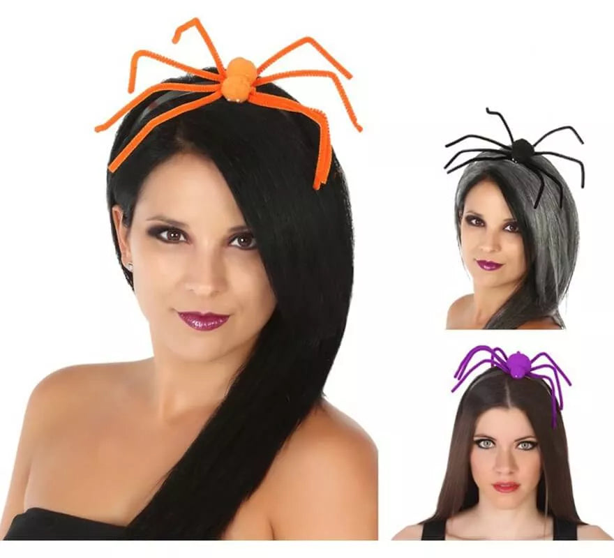 Translation missing: pt-PT.Diadema de Araña en 3 modelos surtidos