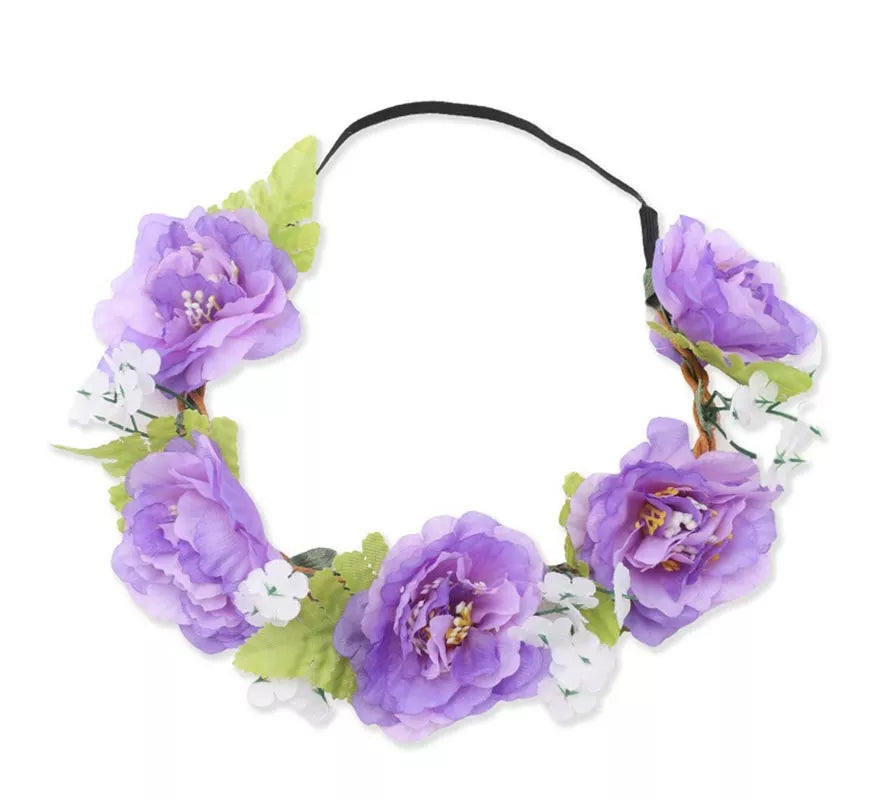 Translation missing: pt-PT.Diadema de Aro con Flores en varios colores