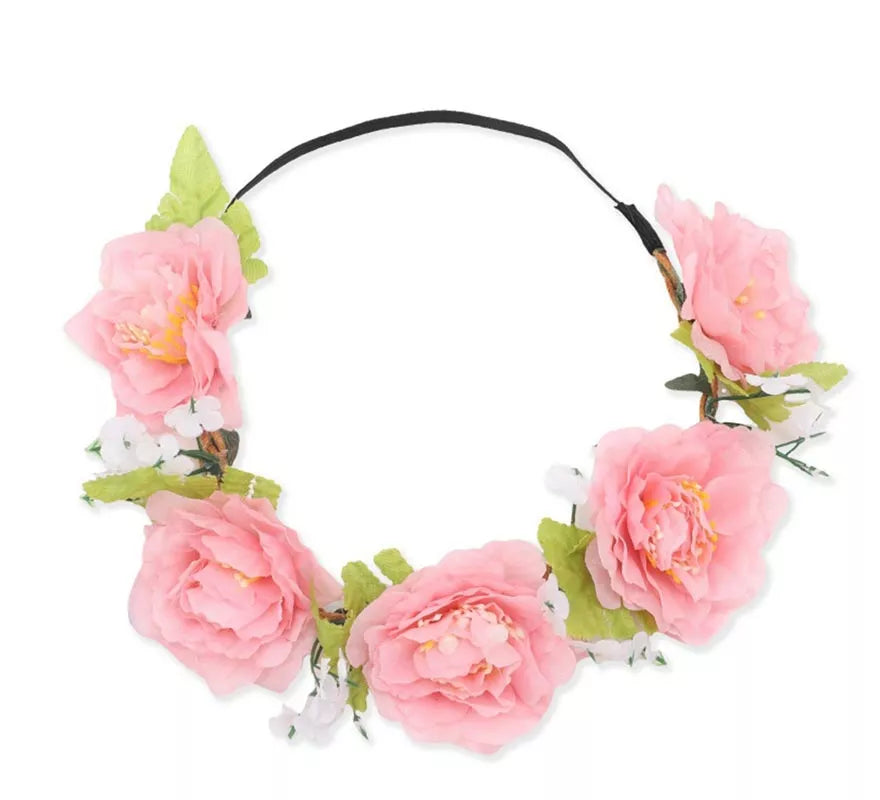 Translation missing: pt-PT.Diadema de Aro con Flores en varios colores