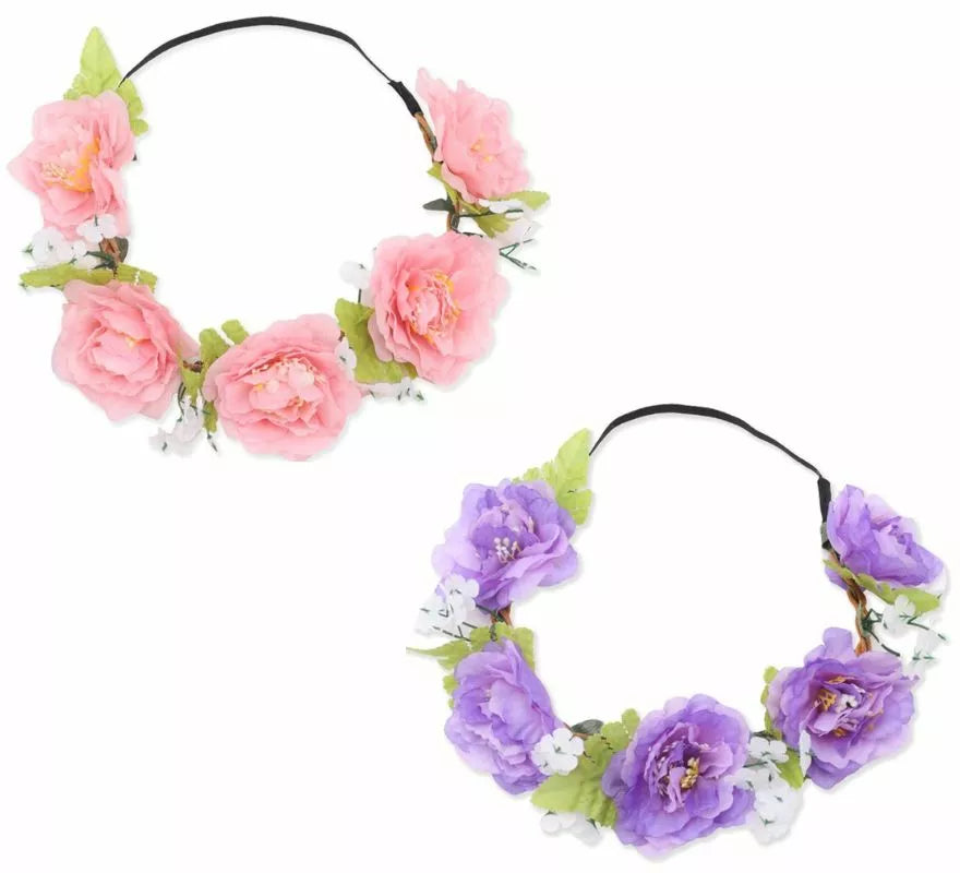 Translation missing: pt-PT.Diadema de Aro con Flores en varios colores
