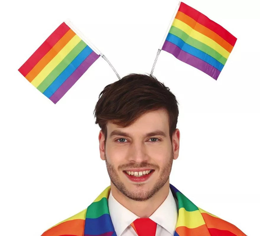 Translation missing: pt-PT.Diadema de Banderas Multicolor