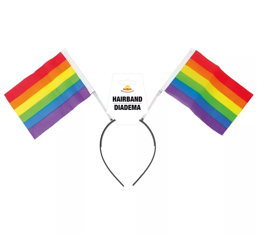 Translation missing: pt-PT.Diadema de Banderas Multicolor