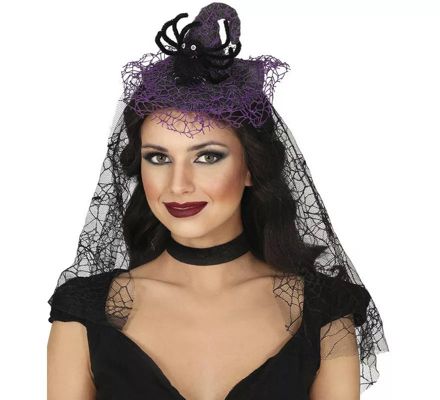 Translation missing: pt-PT.Diadema de Bruja con Velo