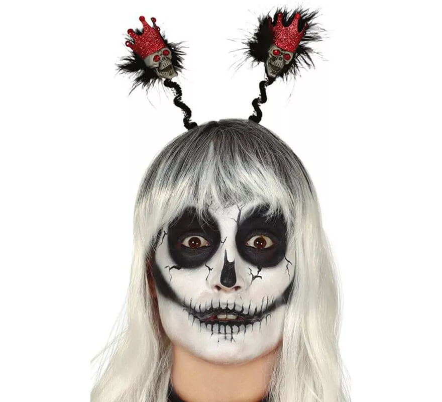 Translation missing: pt-PT.Diadema de Calaveras con Corona