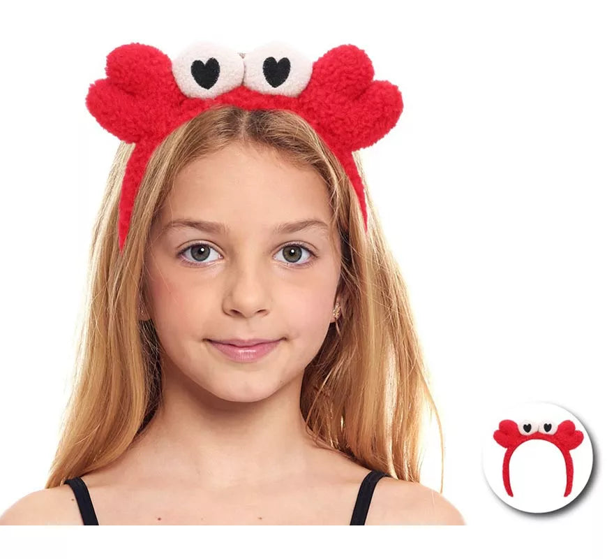 Translation missing: pt-PT.Diadema de Cangrejo de peluche infantil