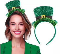 Tiara de cartola para o Dia de São Patrício