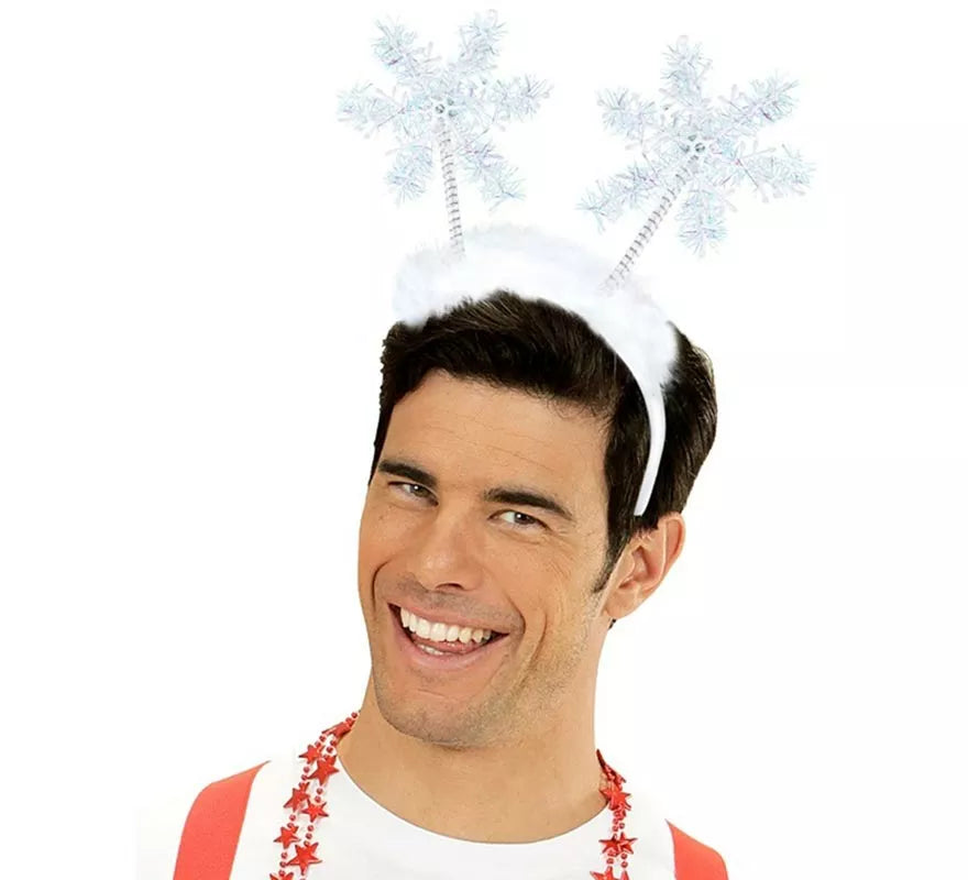 Diadema de Copos de Nieve