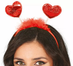 Tiara de corações adultos