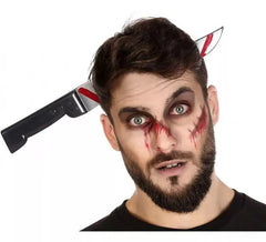 Diadema da faca com sangue 33 cm