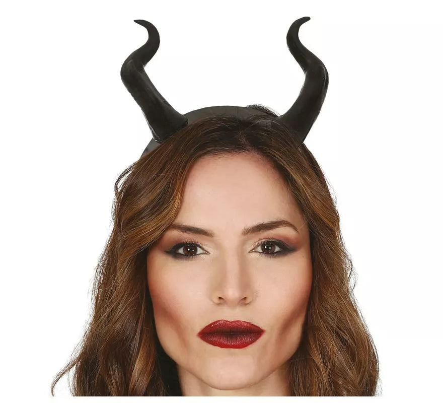 Translation missing: pt-PT.Diadema de Demonio con Cuernos negros