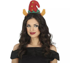 Tiara de elfo com lantejoulas