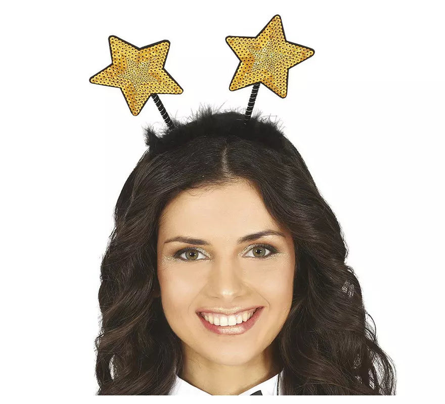 Translation missing: pt-PT.Diadema de Estrellas con Lentejuelas en dos colores