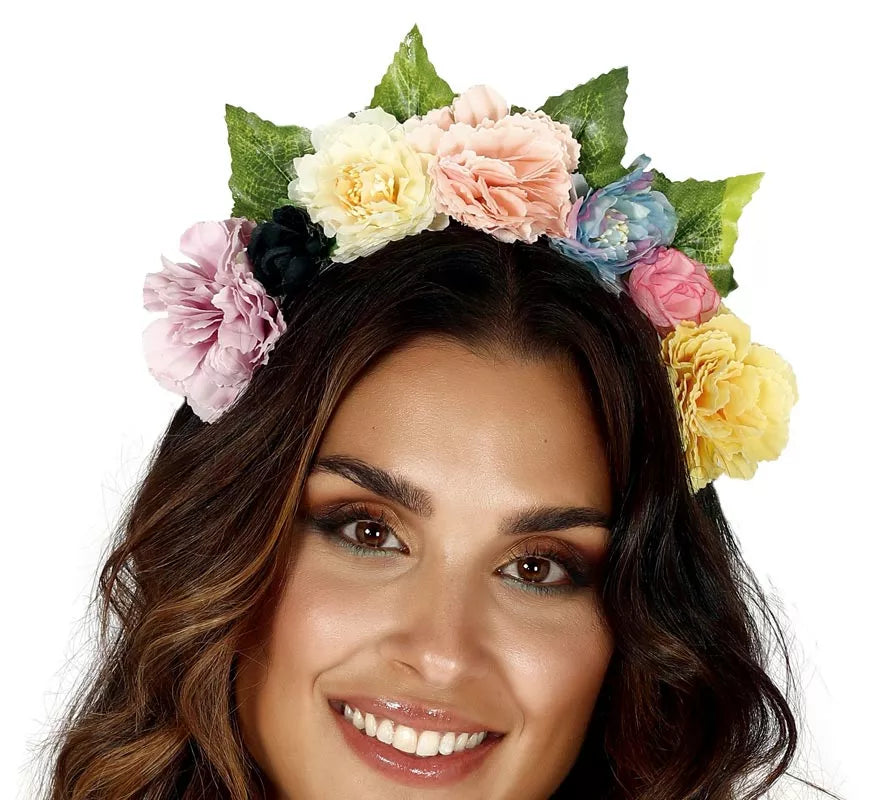 Translation missing: pt-PT.Diadema de Flores Multicolor