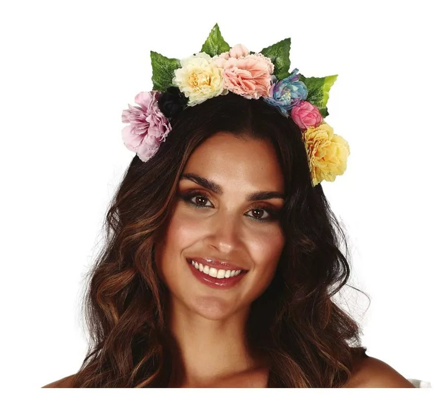 Translation missing: pt-PT.Diadema de Flores Multicolor