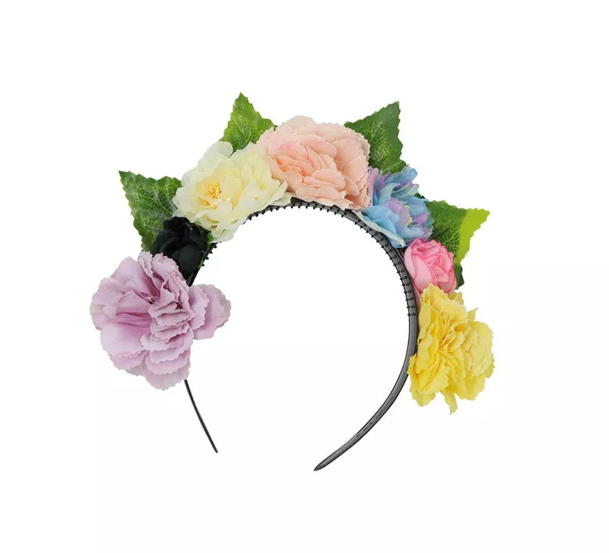 Translation missing: pt-PT.Diadema de Flores Multicolor