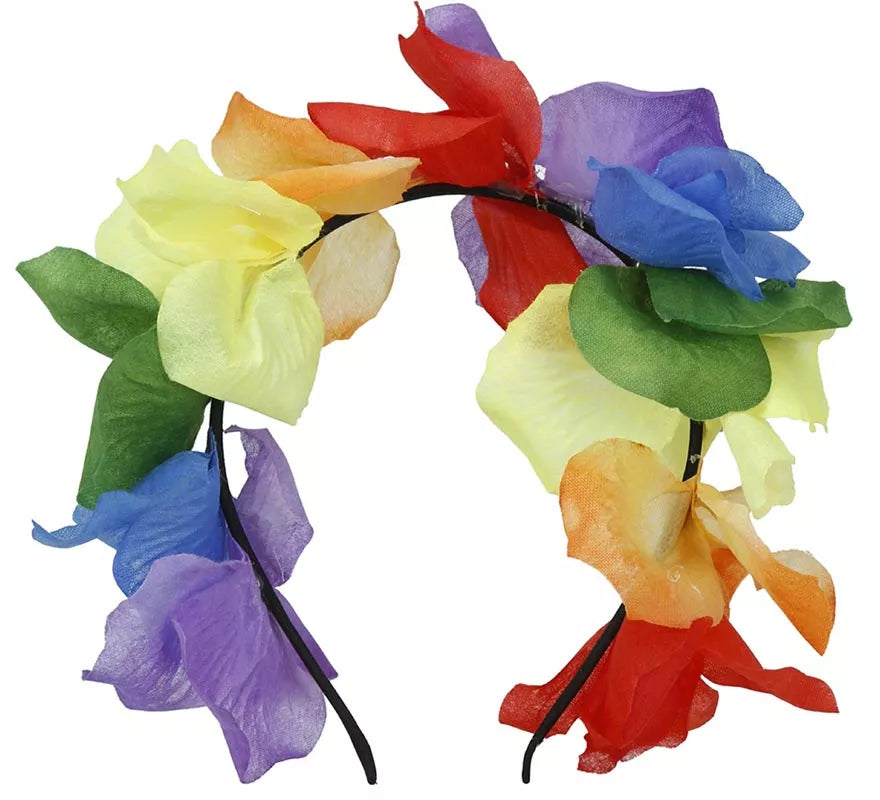 Translation missing: pt-PT.Diadema de Flores multicolor