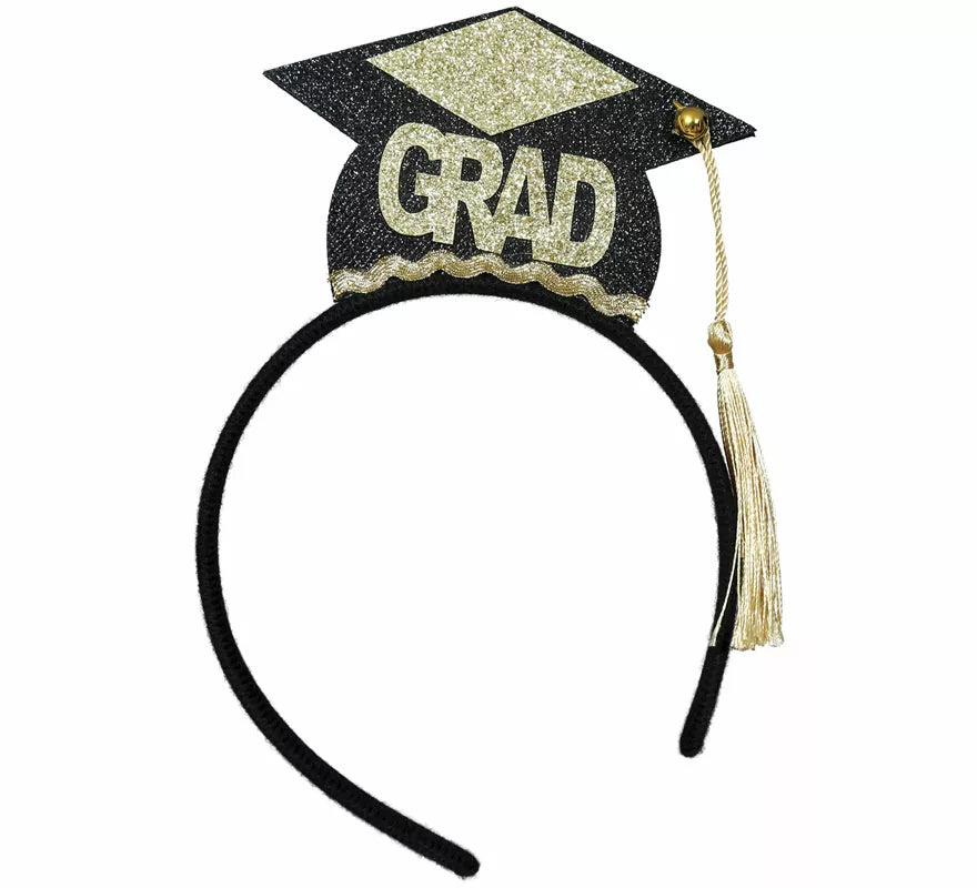 Translation missing: pt-PT.Diadema de Gorro Estudiante Graduado o birrete adulto