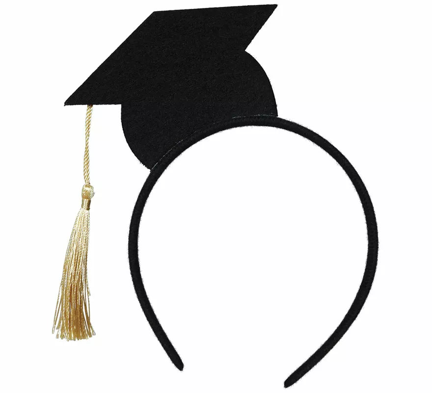 Translation missing: pt-PT.Diadema de Gorro Estudiante Graduado o birrete adulto