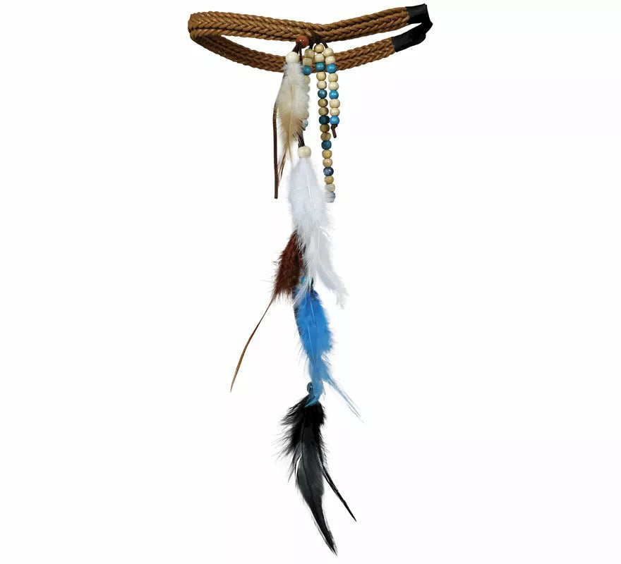 Translation missing: pt-PT.Diadema de Indio con plumas adulto