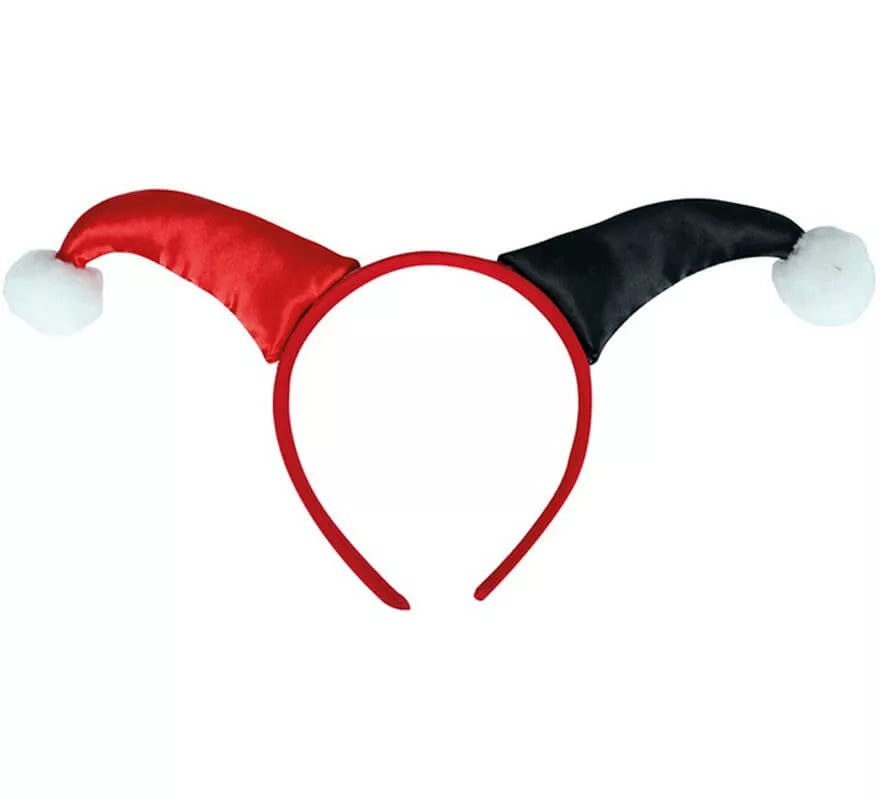 Translation missing: pt-PT.Diadema de Joker Roja y Negra
