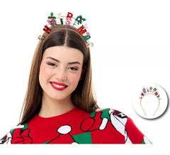 Tiara Multicolor Feliz Natal
