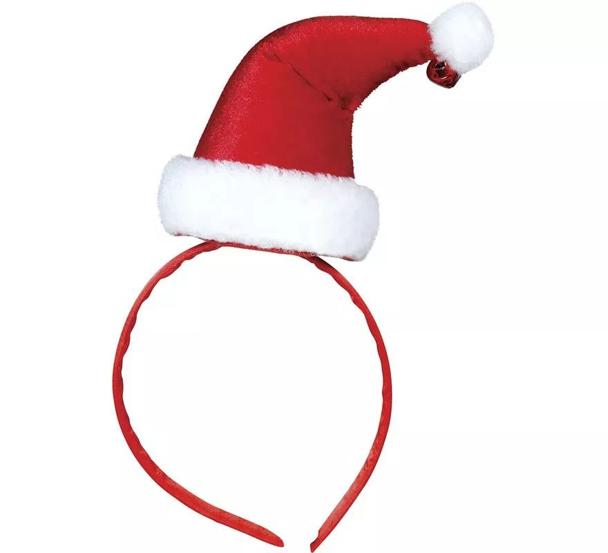 Translation missing: pt-PT.Diadema de Minisombrero de Papá Noel
