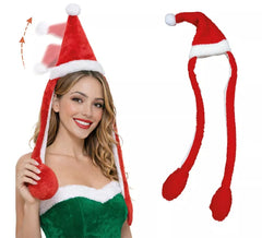 66cm Mini Faixa de Cabeça Movendo Santa Hat