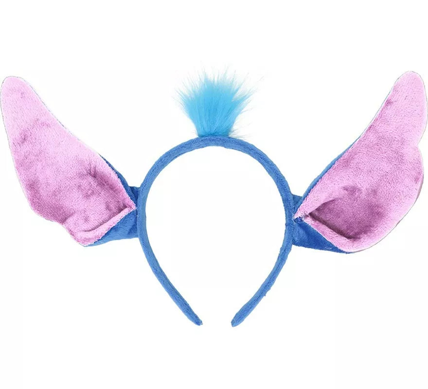 Diadema de Monstruito azul con Pelo