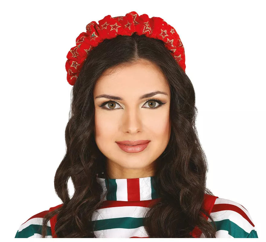 Translation missing: pt-PT.Diadema de Navidad con estrellas