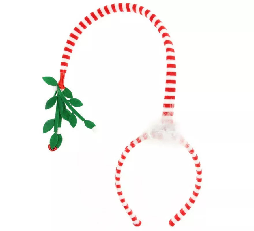 Translation missing: pt-PT.Diadema de Navidad de Rama de Acebo