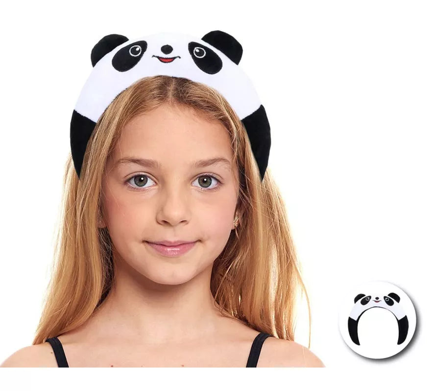 Translation missing: pt-PT.Diadema de Oso Panda de peluche infantil