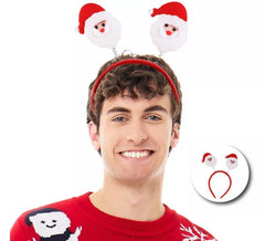 Tiara de Papai Noel com chapéu