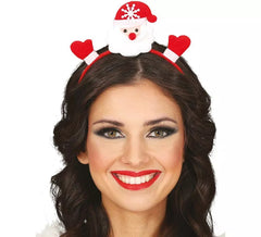 Faixa de Papai Noel mãos abertas