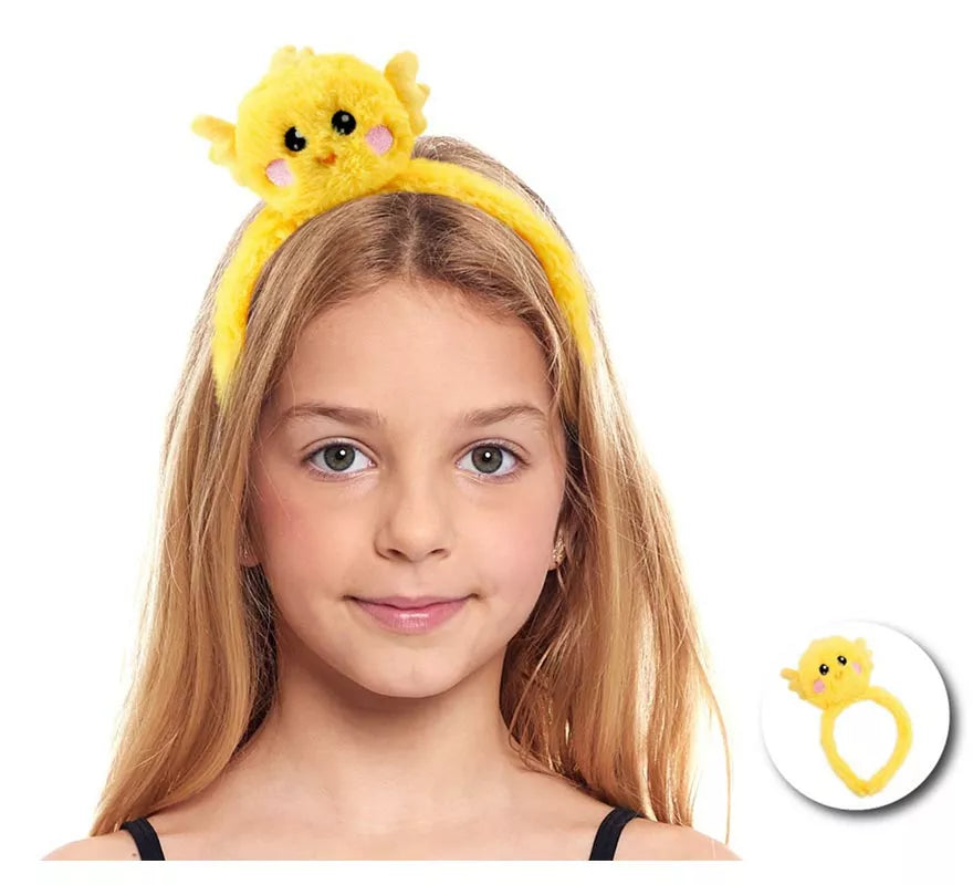 Translation missing: pt-PT.Diadema de Pollito de peluche infantil