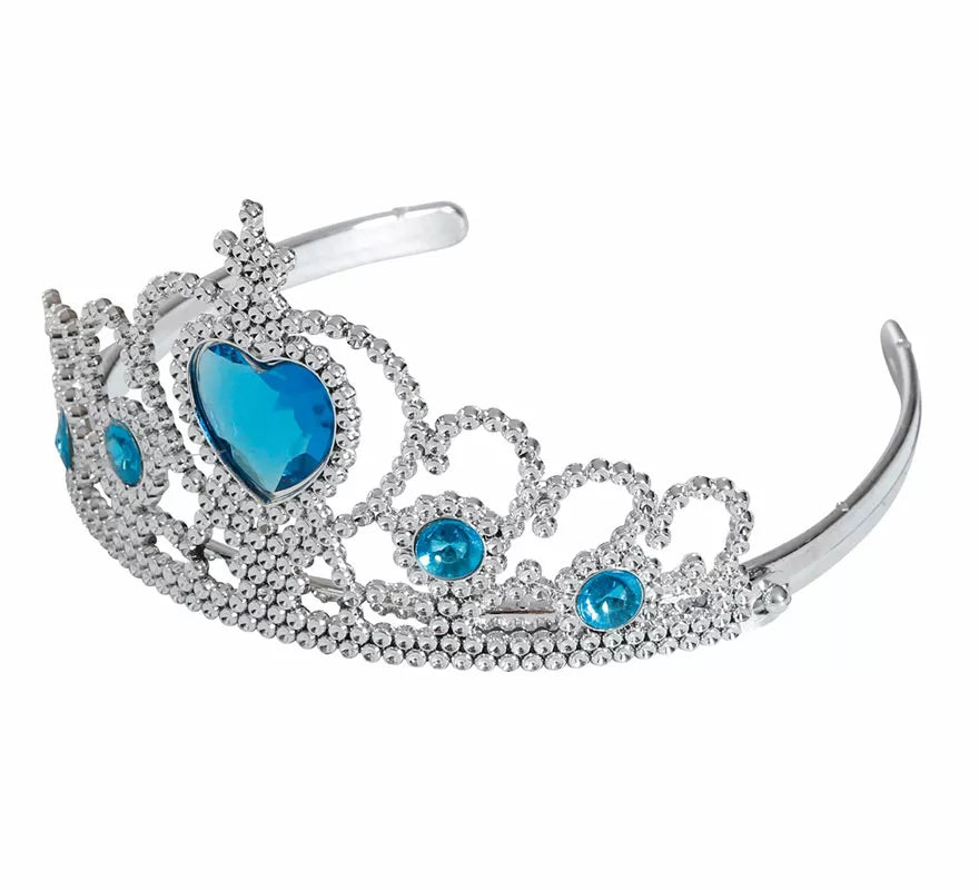 Translation missing: pt-PT.Diadema de Princesa con Piedras Azules
